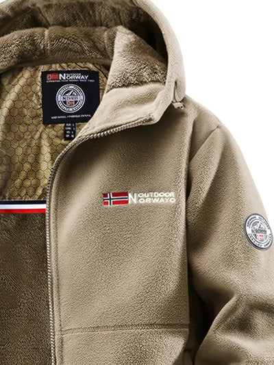 Nathan - Thermal Fleece Winter Jacket
