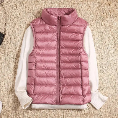 Milcah | Ultra Light Down Sleeveless Puffer Vest