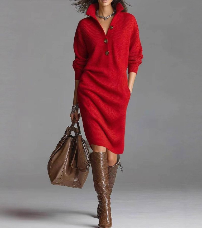 Damarice – Warm Knitted Dress