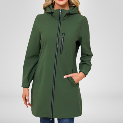 Agnessa | Waterproof Long Jacket