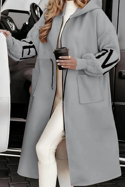 Rosalie | Elegant Hooded Coatigan