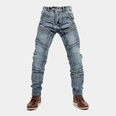 Elliot | Unique Casual Biker Jeans