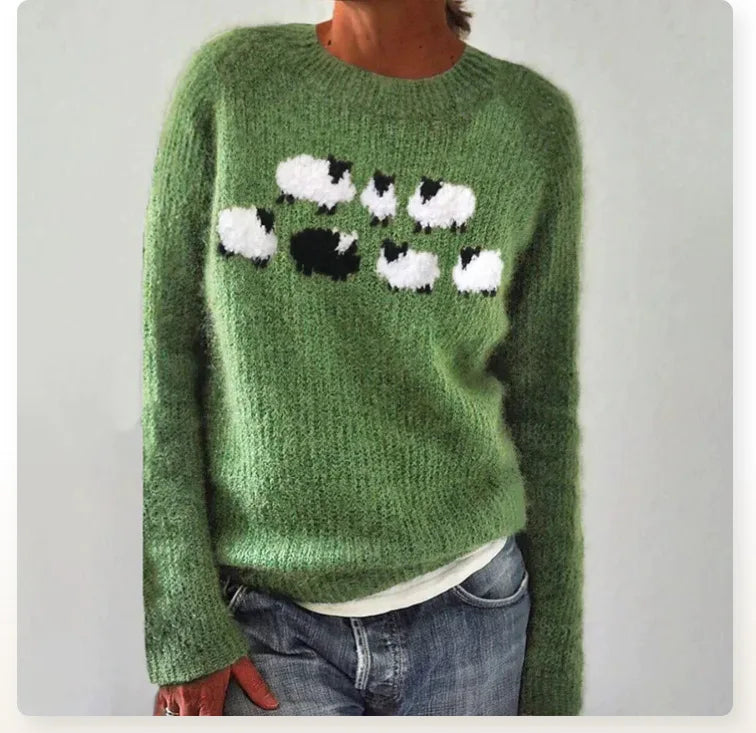 Bianka | Comfortable Cute Sheep Sweater