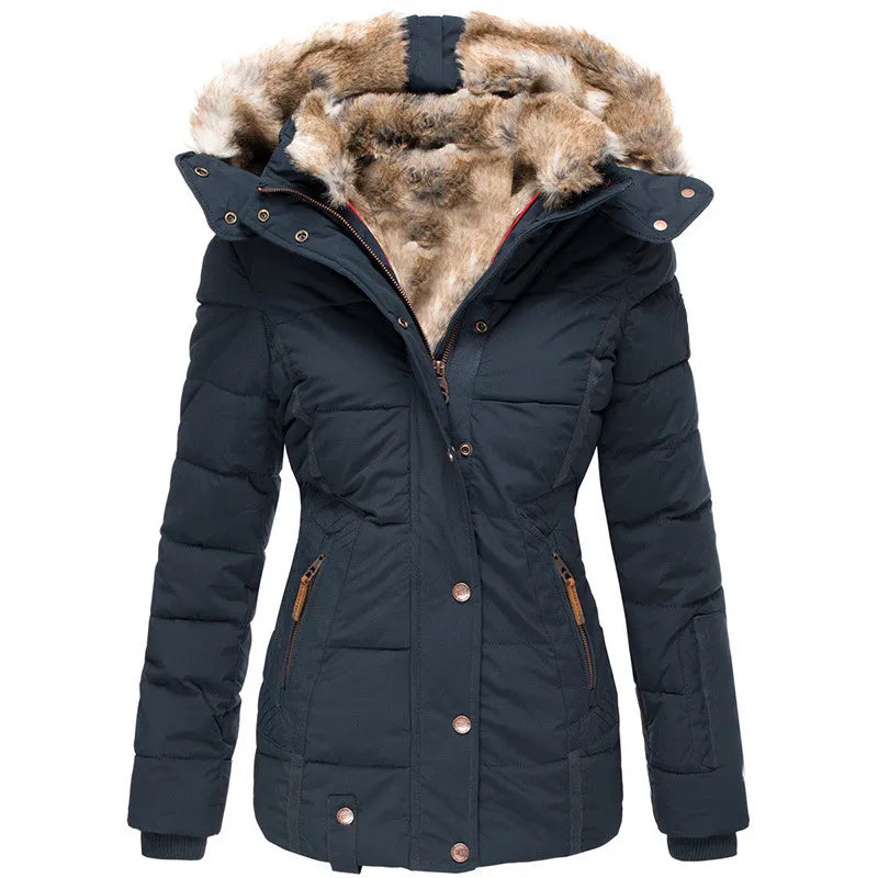 Candice - Warm Faux Fur Winter Jacket