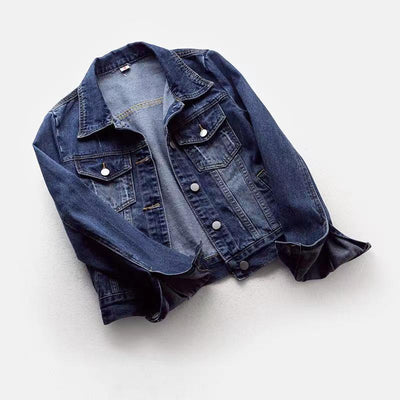 Odelia | Single-Breasted Denim Jacket