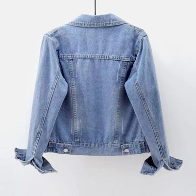 Odelia | Single-Breasted Denim Jacket
