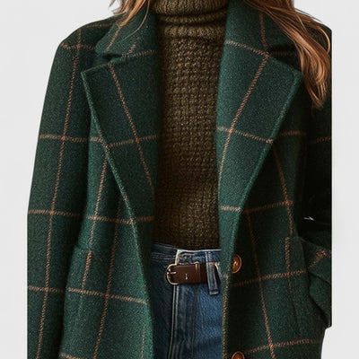 Geneva – Classic Check Coat