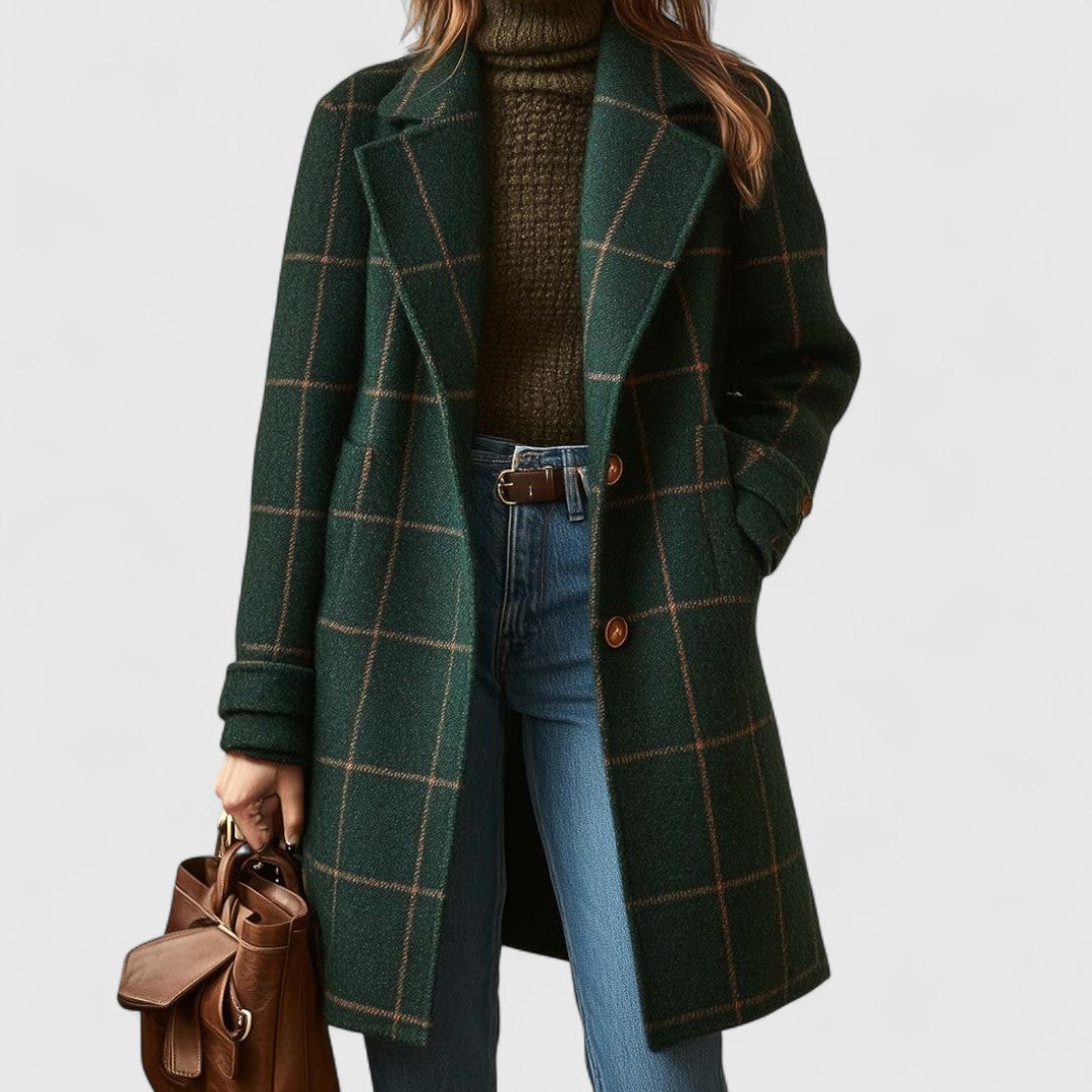 Geneva – Classic Check Coat