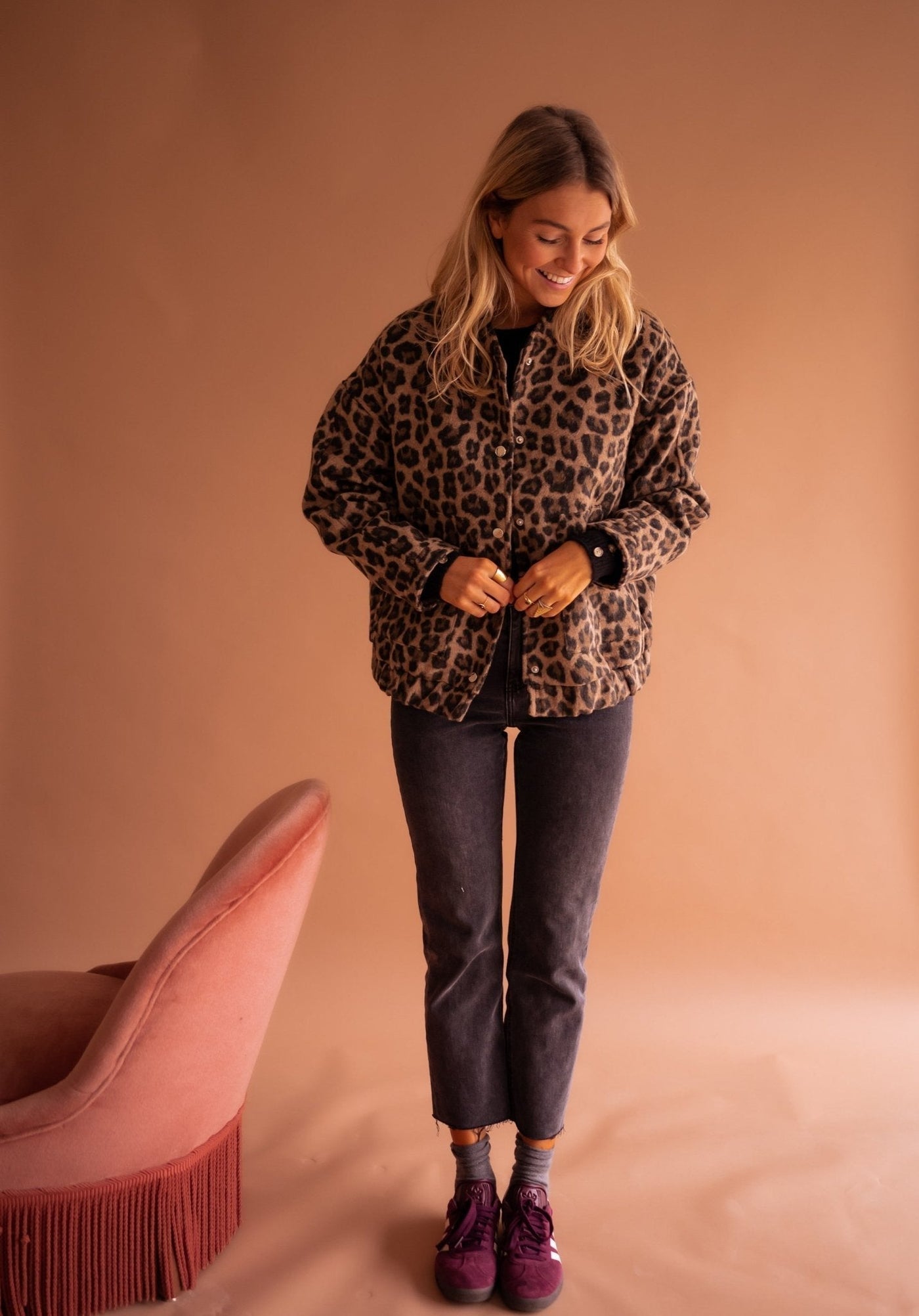 Charmaine - Leopard Print Jacket