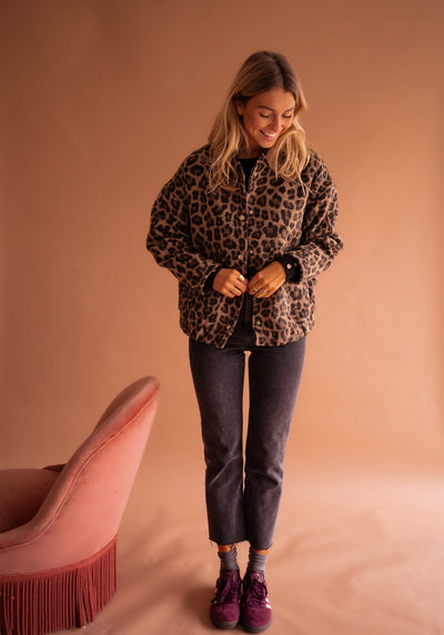 Charmaine - Leopard Print Jacket