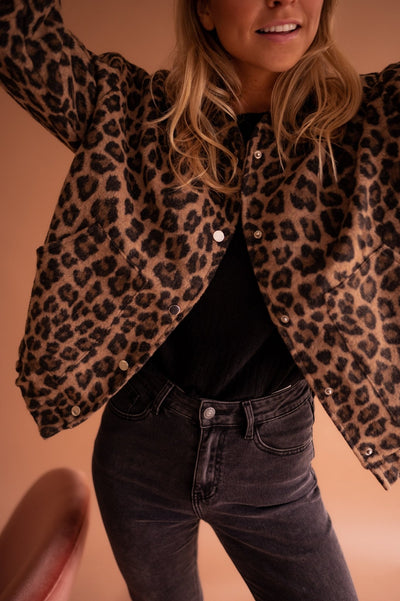 Charmaine - Leopard Print Jacket