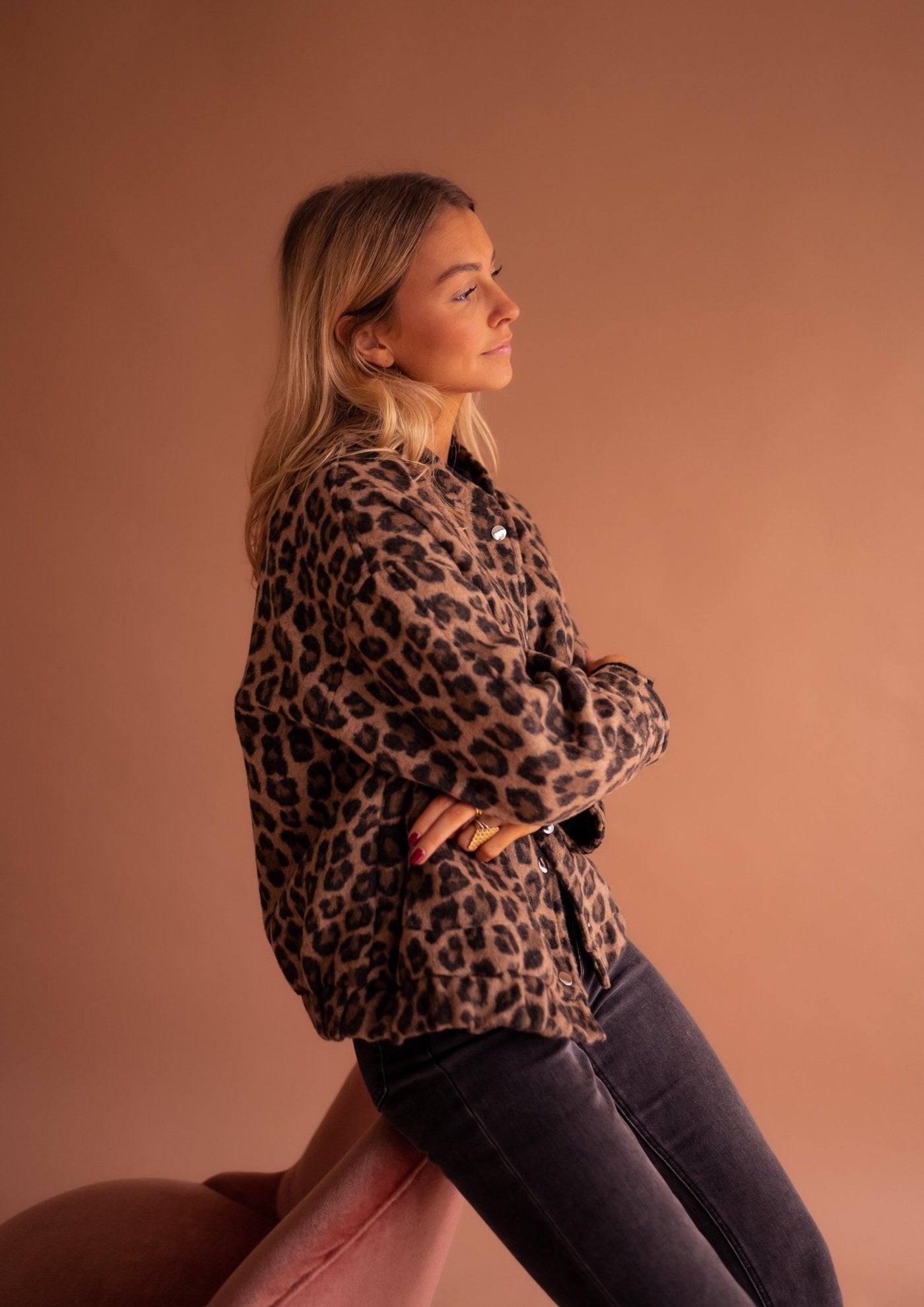 Charmaine - Leopard Print Jacket