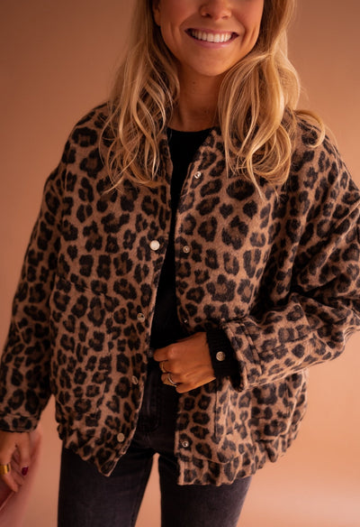 Charmaine - Leopard Print Jacket
