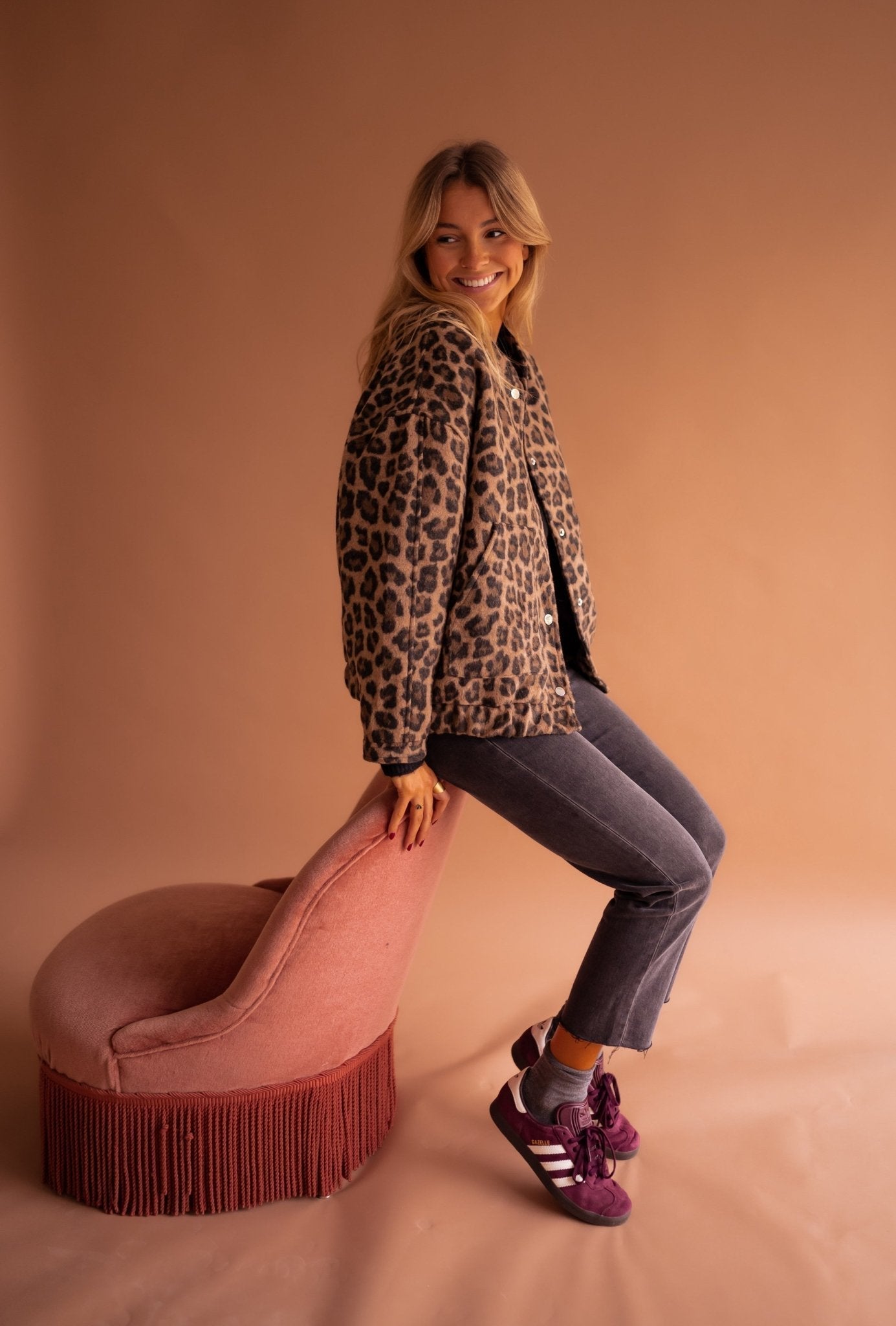 Charmaine - Leopard Print Jacket