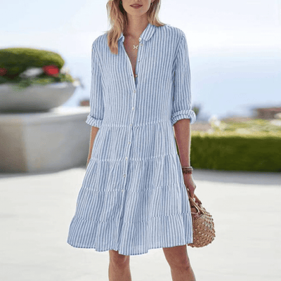 Capucine | Breezy Striped Dress